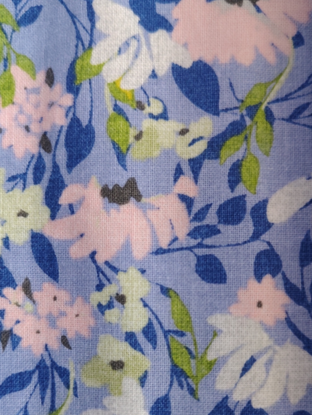 Floral Pastel Cotton Fabric - 4 Fat Quarter Bundle